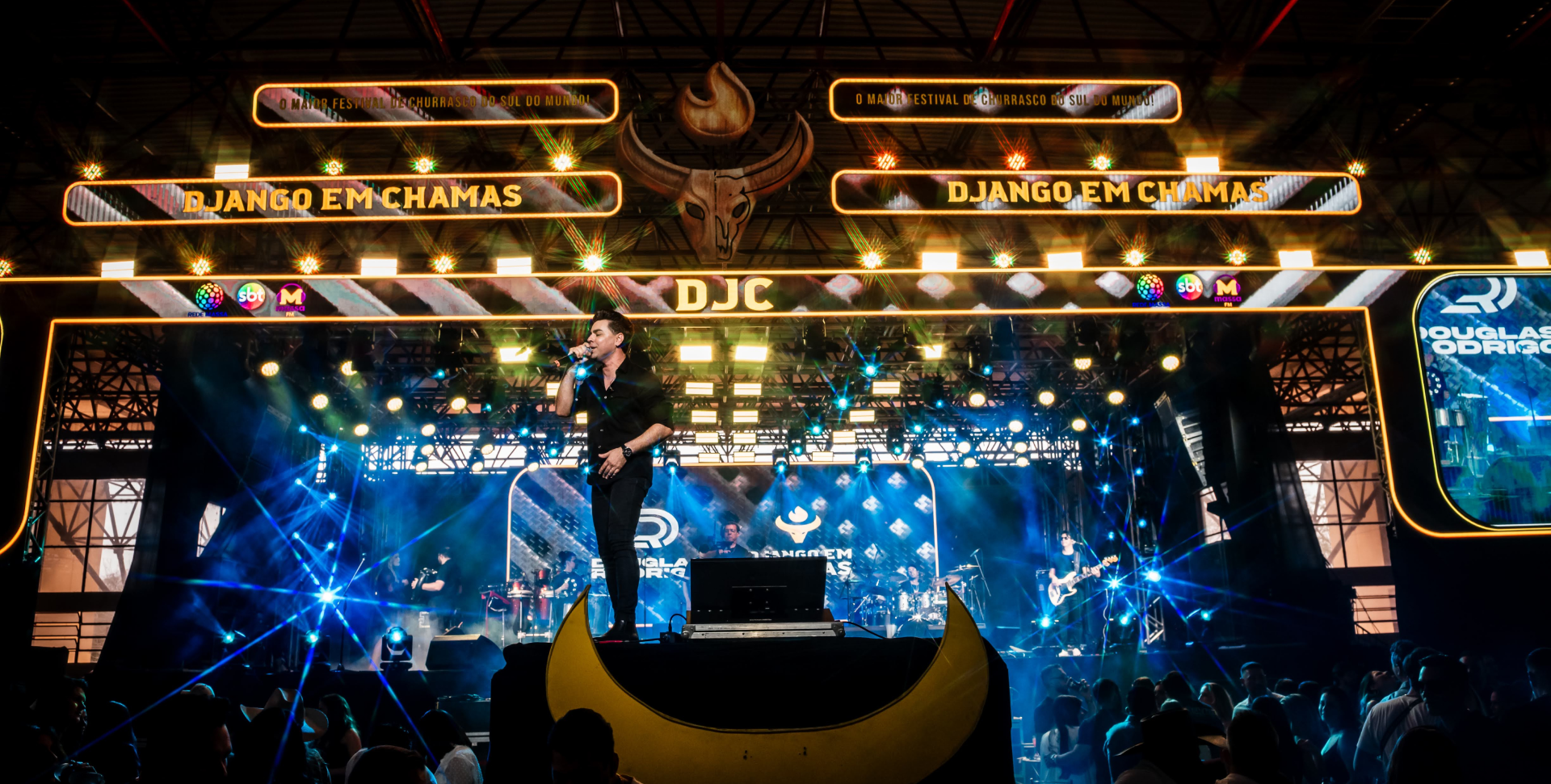 Douglas Rodrigo no Palco